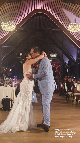 Wedding guest photo