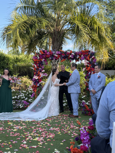 Wedding guest photo