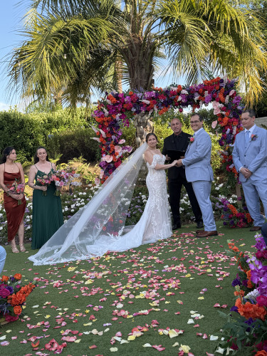 Wedding guest photo