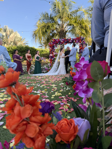 Wedding guest photo