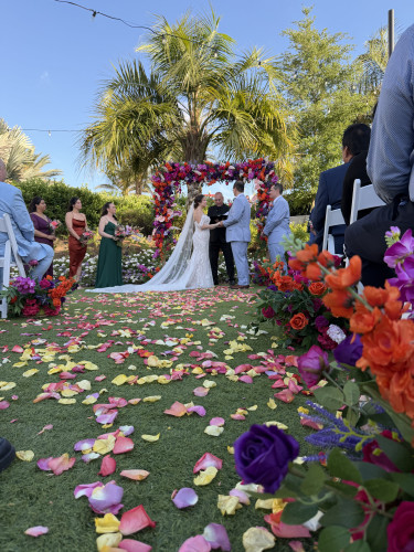 Wedding guest photo