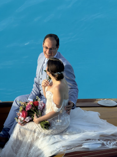 Wedding guest photo