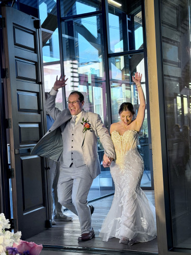 Wedding guest photo
