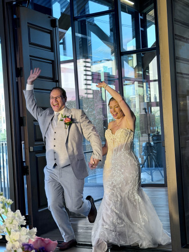 Wedding guest photo