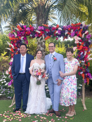 Wedding guest photo