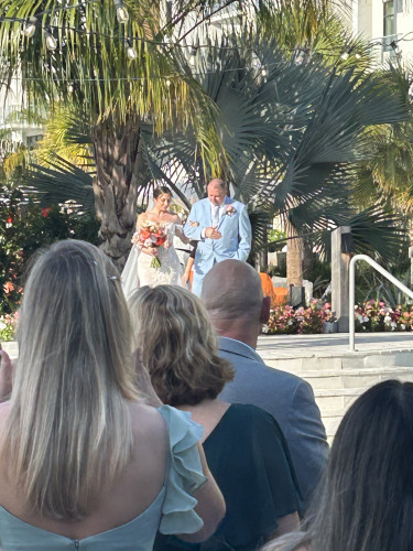 Wedding guest photo