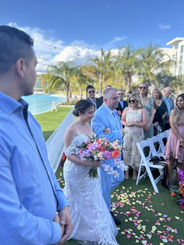 Wedding guest photo
