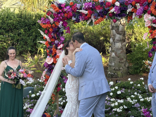 Wedding guest photo