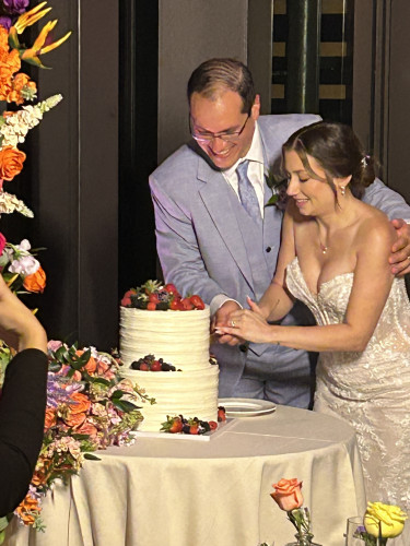 Wedding guest photo