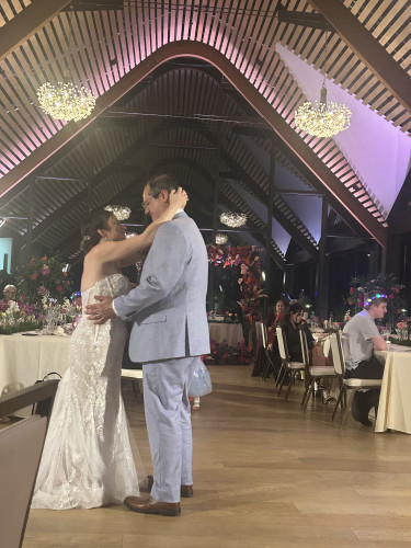 Wedding guest photo