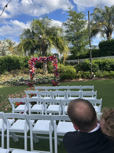 Wedding guest photo