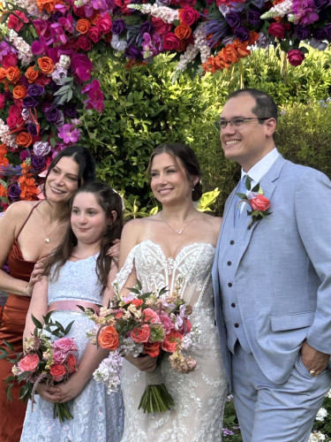 Wedding guest photo