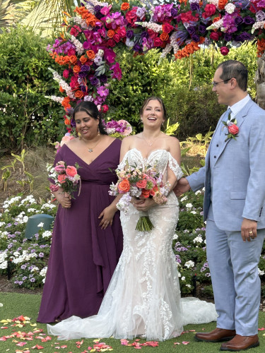 Wedding guest photo