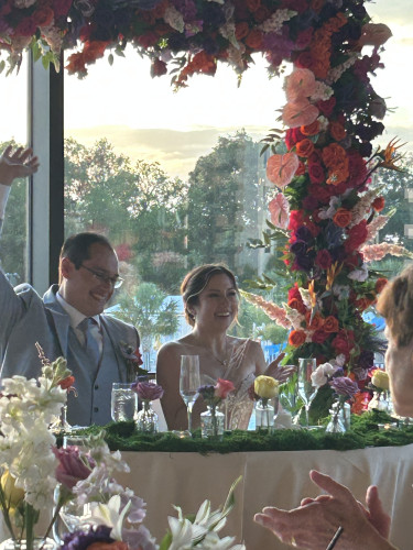 Wedding guest photo