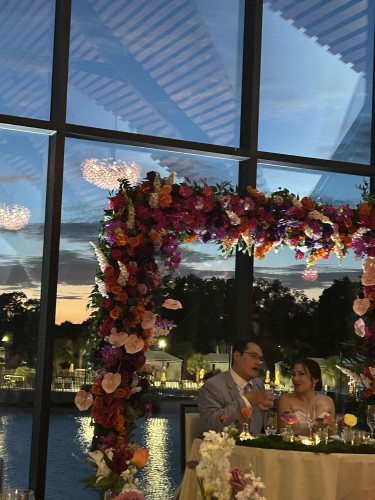 Wedding guest photo